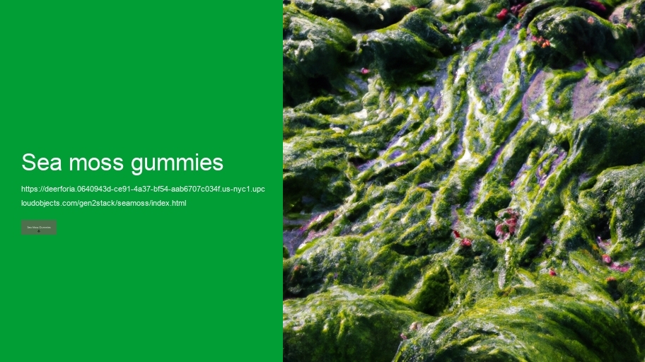 sea moss gummies