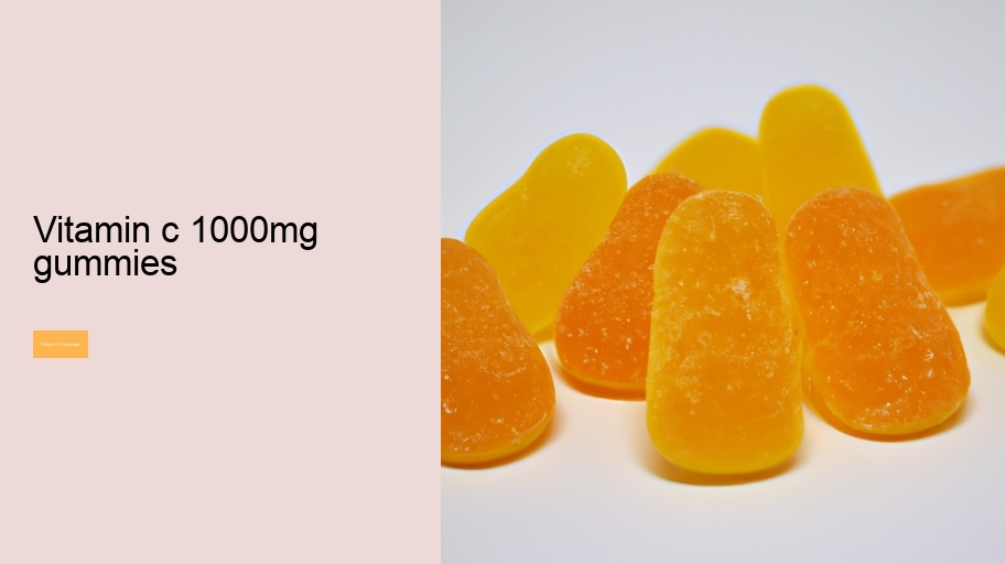 vitamin c 1000mg gummies