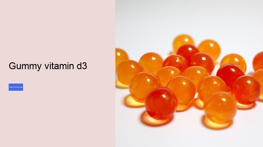 gummy vitamin d3